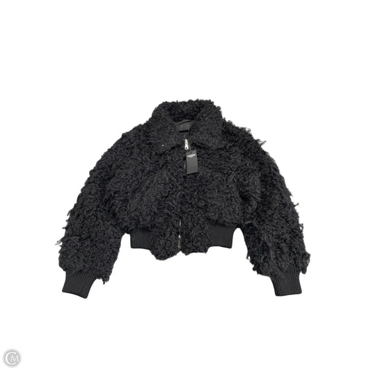 Jacket Fleece By Cmb In Black, Size: Xs