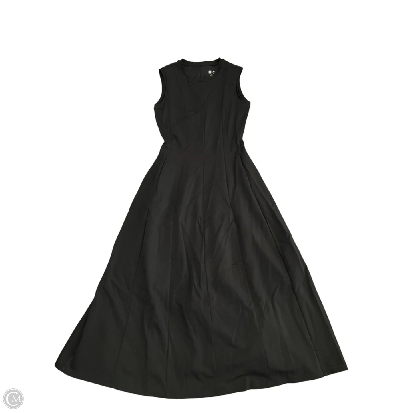 Dress Casual Midi By Uniqlo In Black, Size: Xs