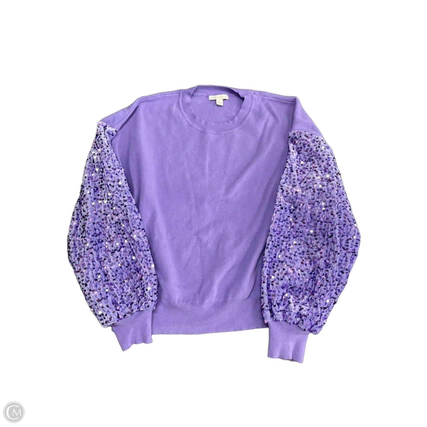 Sweater By Cato In Purple, Size: Xl