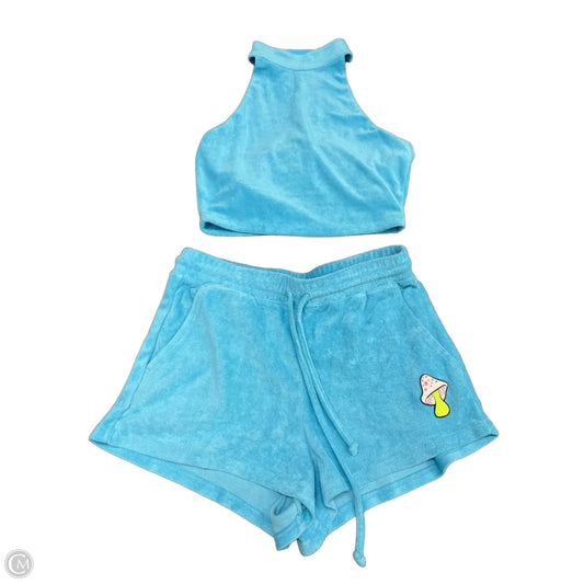 Shorts Set By Fabletics In Blue, Size: Sp