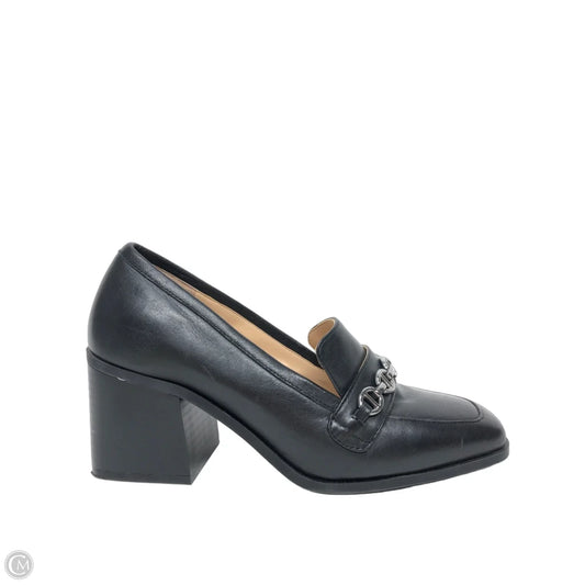 Shoes Heels Block By Alex Marie In Black, Size: 9