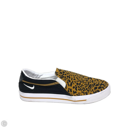 Shoes Flats By Nike In Animal Print, Size: 11