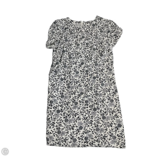 Dress Casual Short By Loft In Blue & White, Size: 0