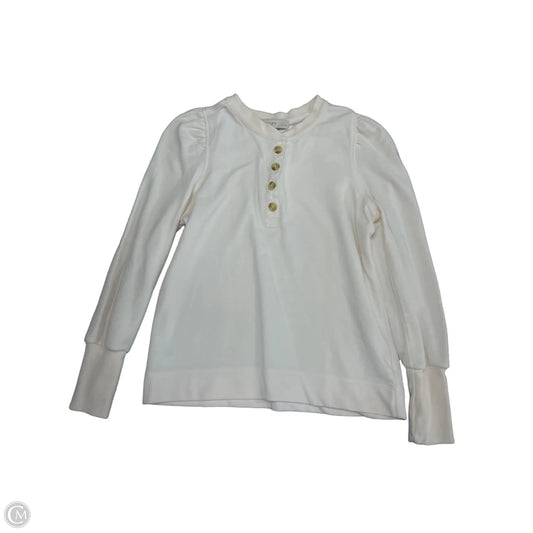 Top Long Sleeve By Loft In Cream, Size: Sp