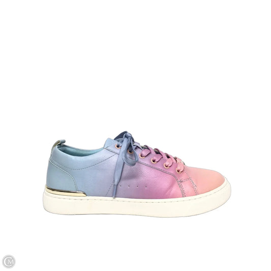 Shoes Sneakers By Aldo In Blue & Pink, Size: 7.5