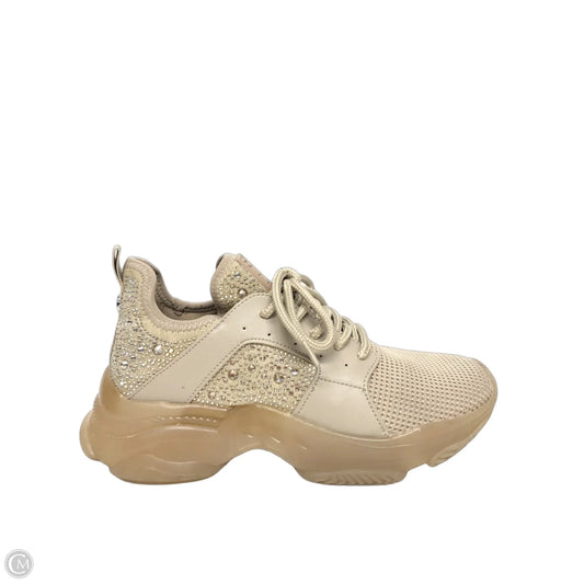 Shoes Sneakers By Steve Madden In Beige, Size: 8.5