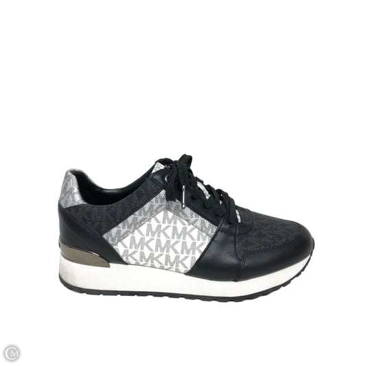 Shoes Sneakers By Michael By Michael Kors In Black & White, Size: 7.5