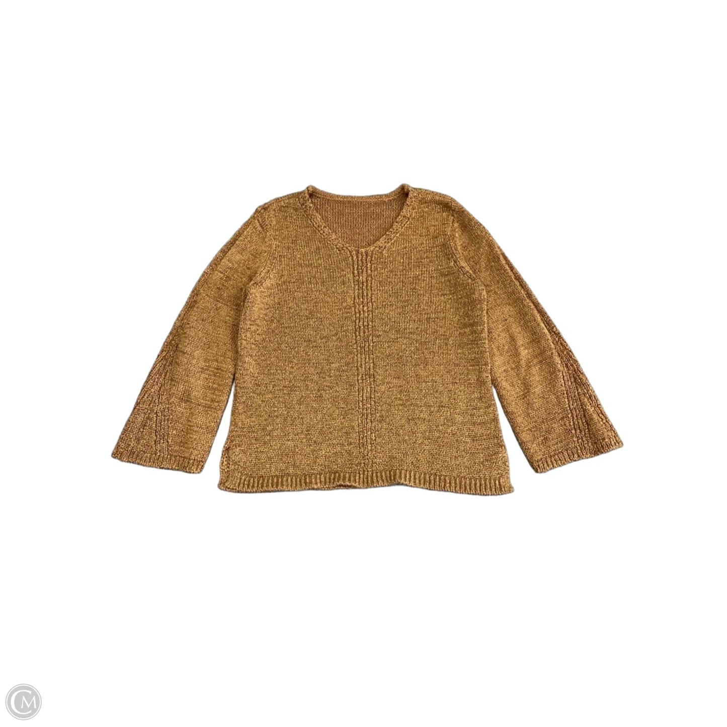 Sweater By Chicos In Brown, Size: S