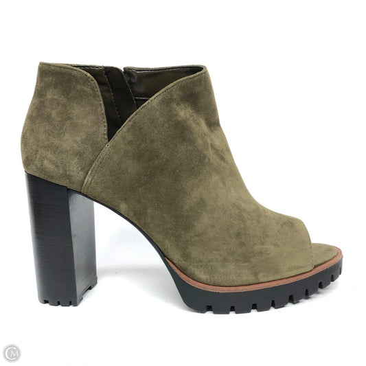 Sandals Block Heels By Vince Camuto In Green, Size: 11