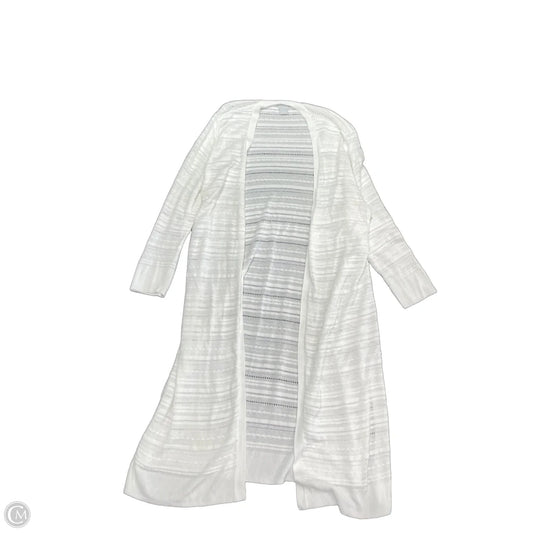 Cardigan By Chicos In White, Size: L