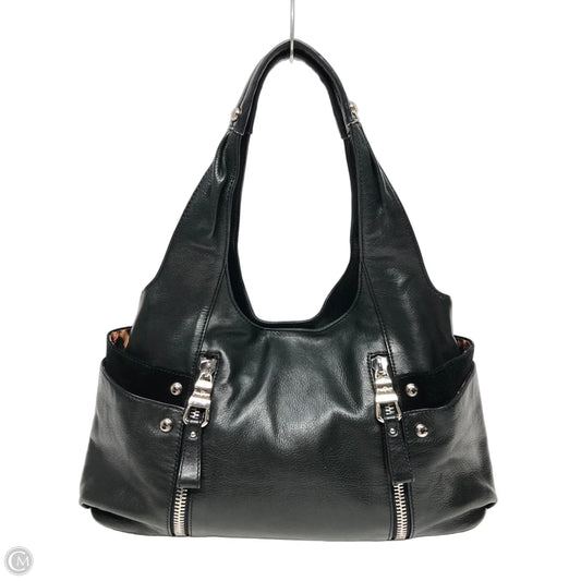 Handbag Leather By B. Makowsky, Size: Medium