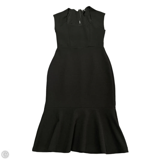 Dress Casual Midi By Express In Black, Size: M