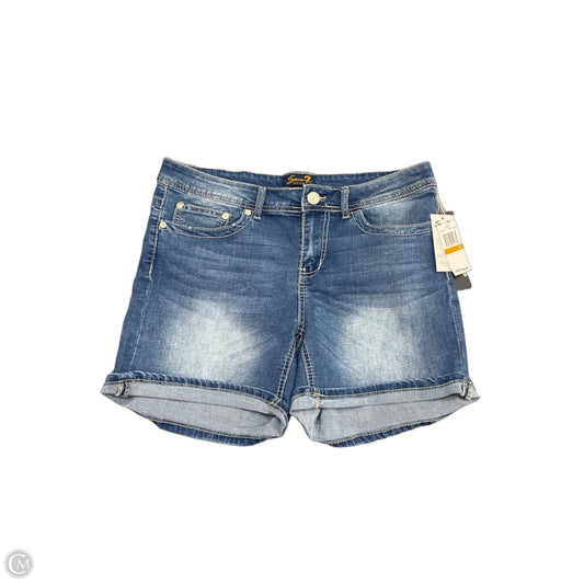 Shorts By Seven 7 In Blue Denim, Size: 12