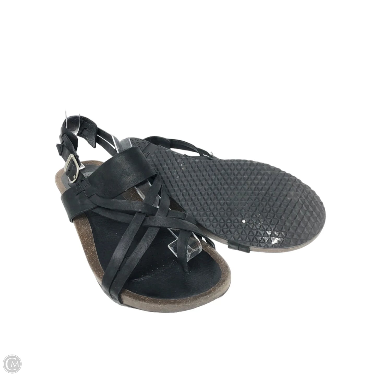 Sandals Flats By Teva In Black, Size: 10