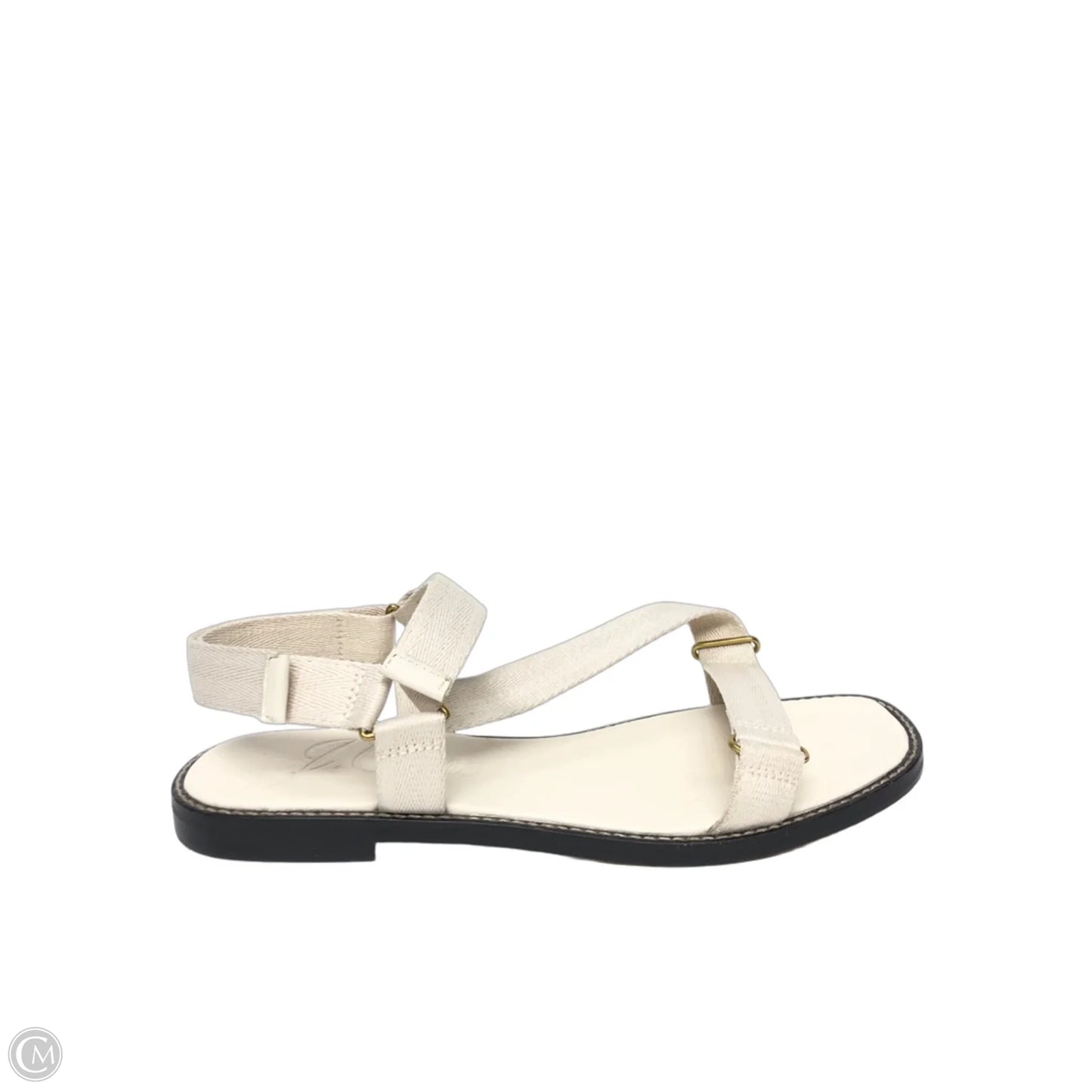 Sandals Flats By J. Crew In Cream, Size: 10