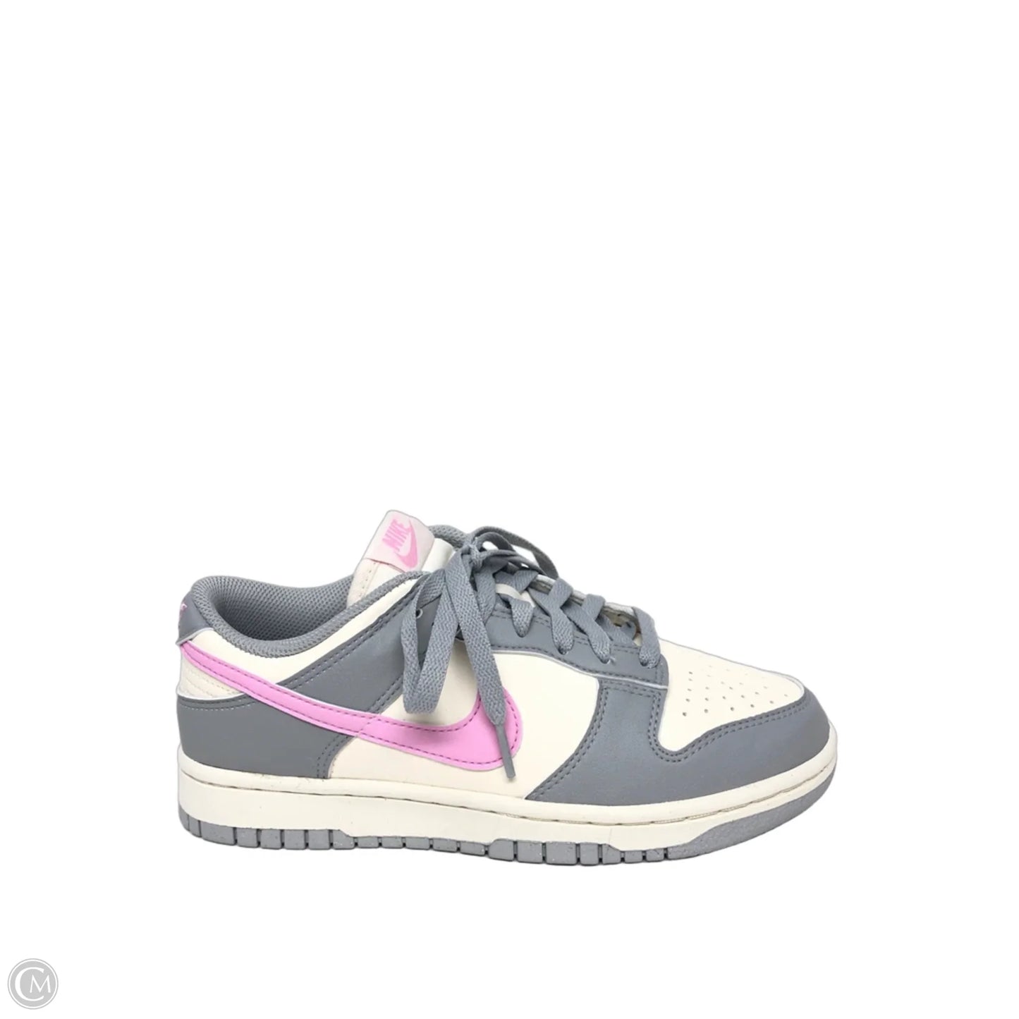Shoes Sneakers By Nike In Grey & Pink, Size: 8