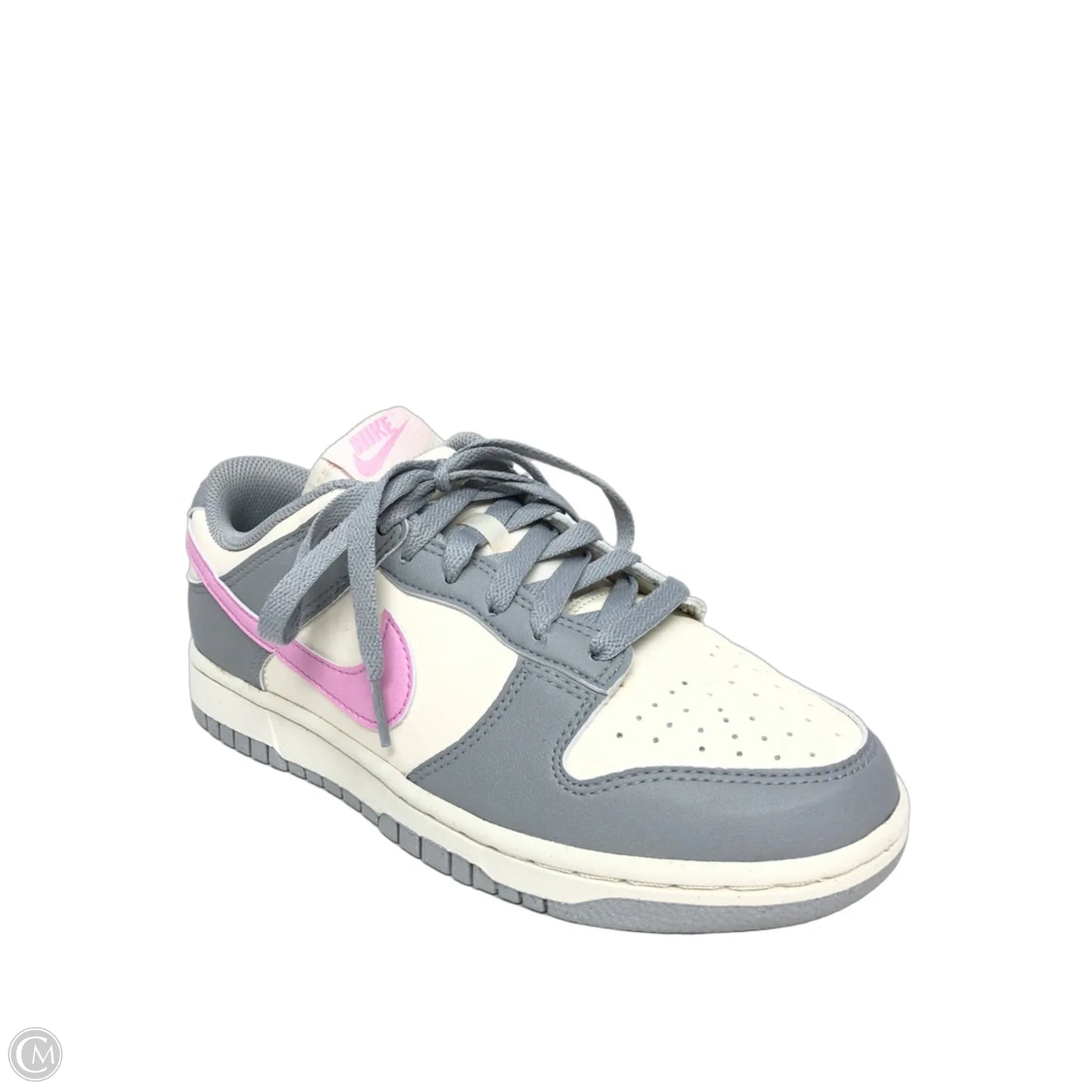 Shoes Sneakers By Nike In Grey & Pink, Size: 8