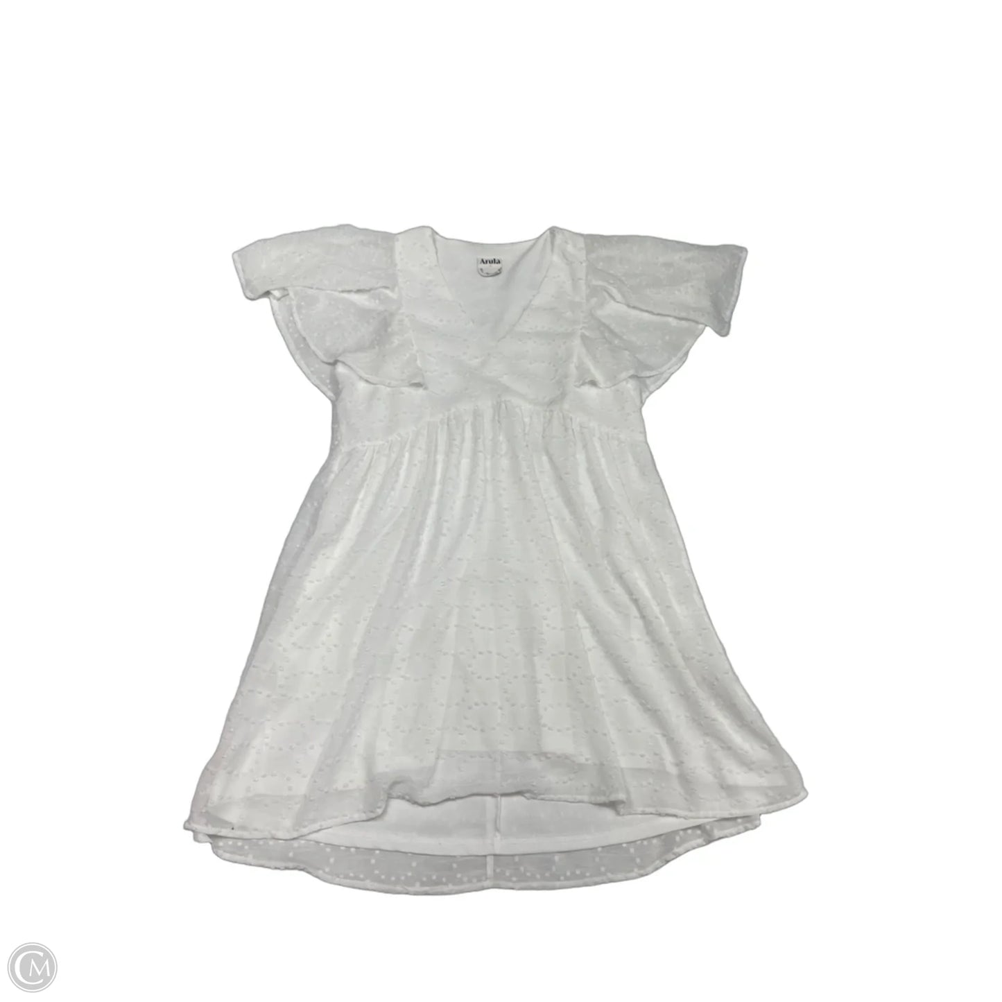 Dress Casual Short By Arula In White, Size: Xl