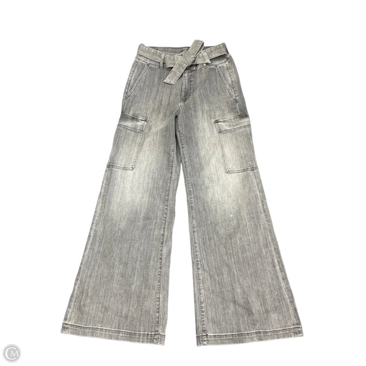 Jeans Wide Leg By White House Black Market In Grey Denim, Size: 10