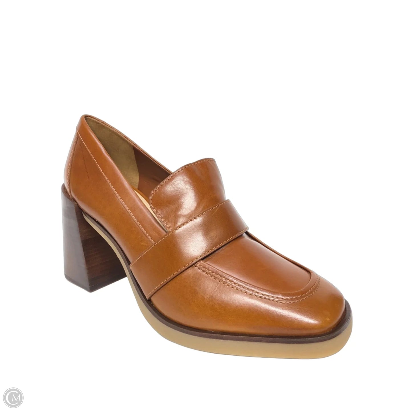 Shoes Heels Block By Vince Camuto In Brown, Size: 9.5