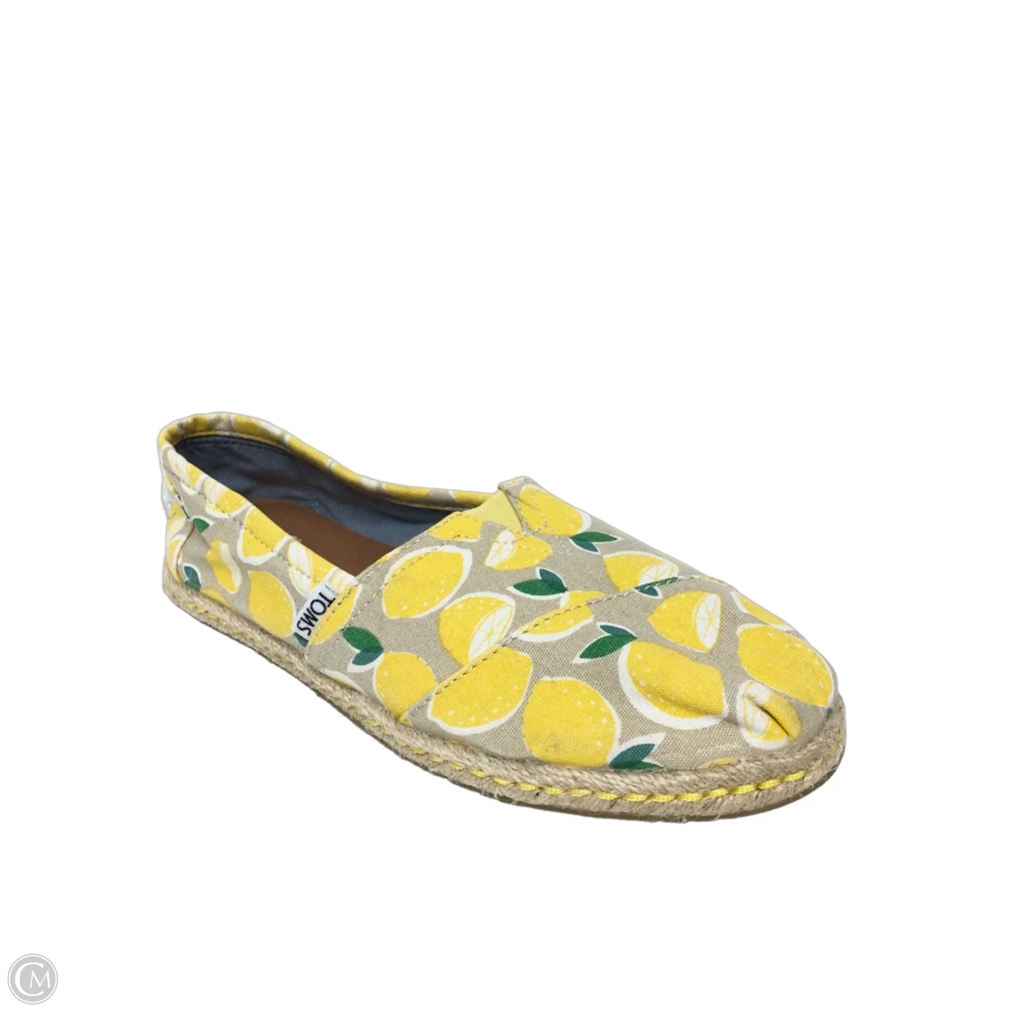 Shoes Flats By Toms In Yellow, Size: 8