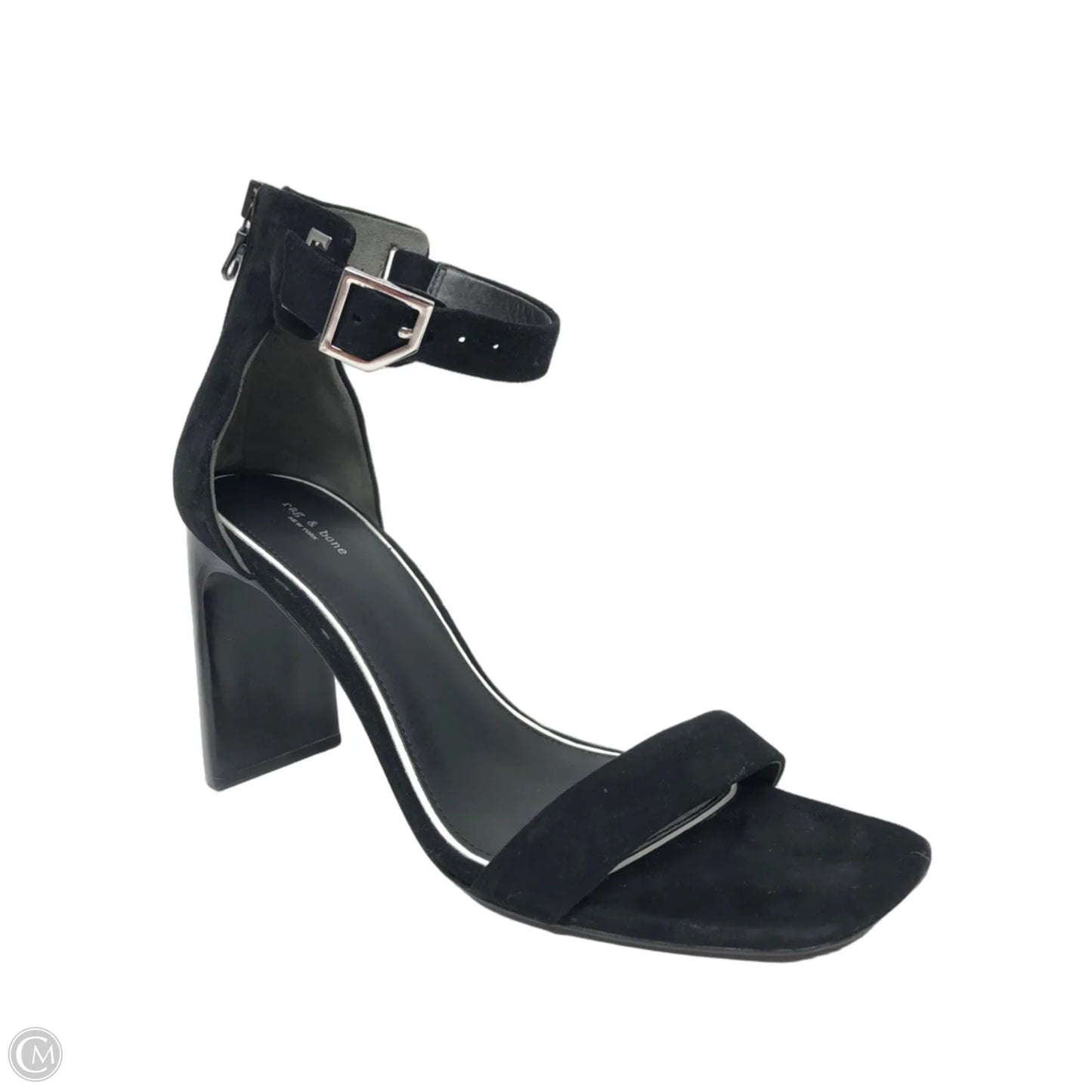 Sandals Heels Block By Rag And Bone In Black, Size: 8.5