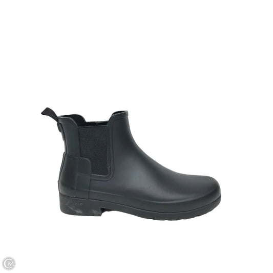 Boots Rain By Hunter In Black, Size: 8