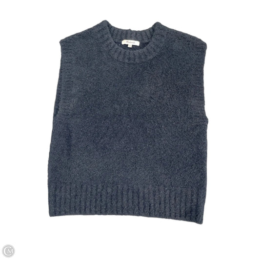 Sweater Short Sleeve By Madewell In Navy, Size: Xxs