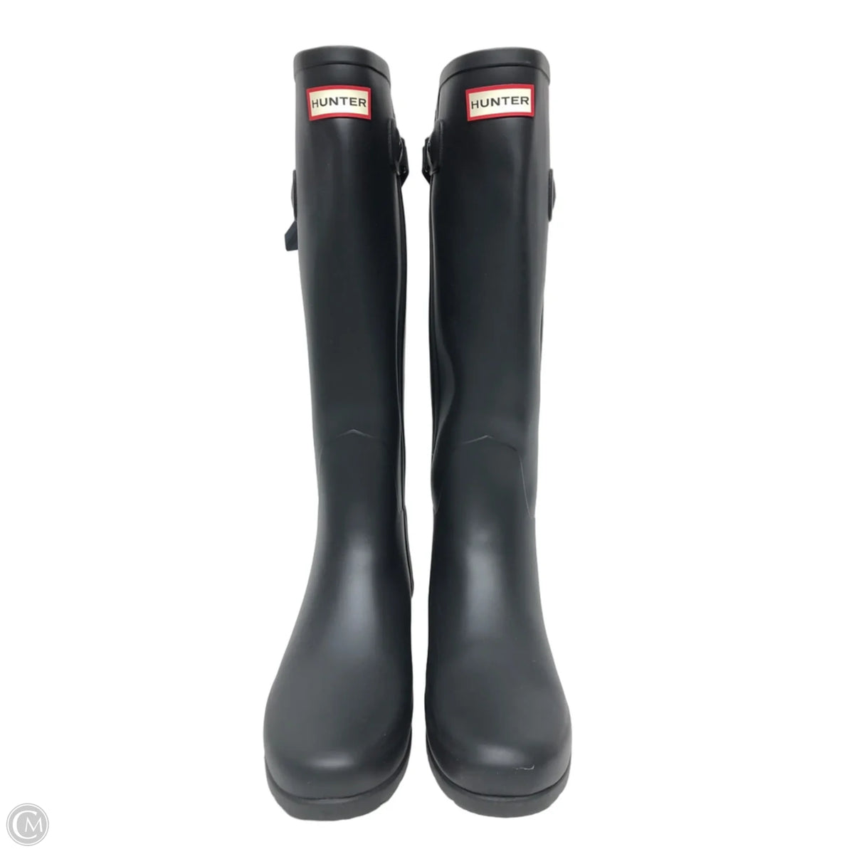 Boots Knee Flats By Hunter In Black, Size: 8