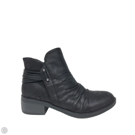 Boots Ankle Heels By Bare Traps In Black, Size: 8.5