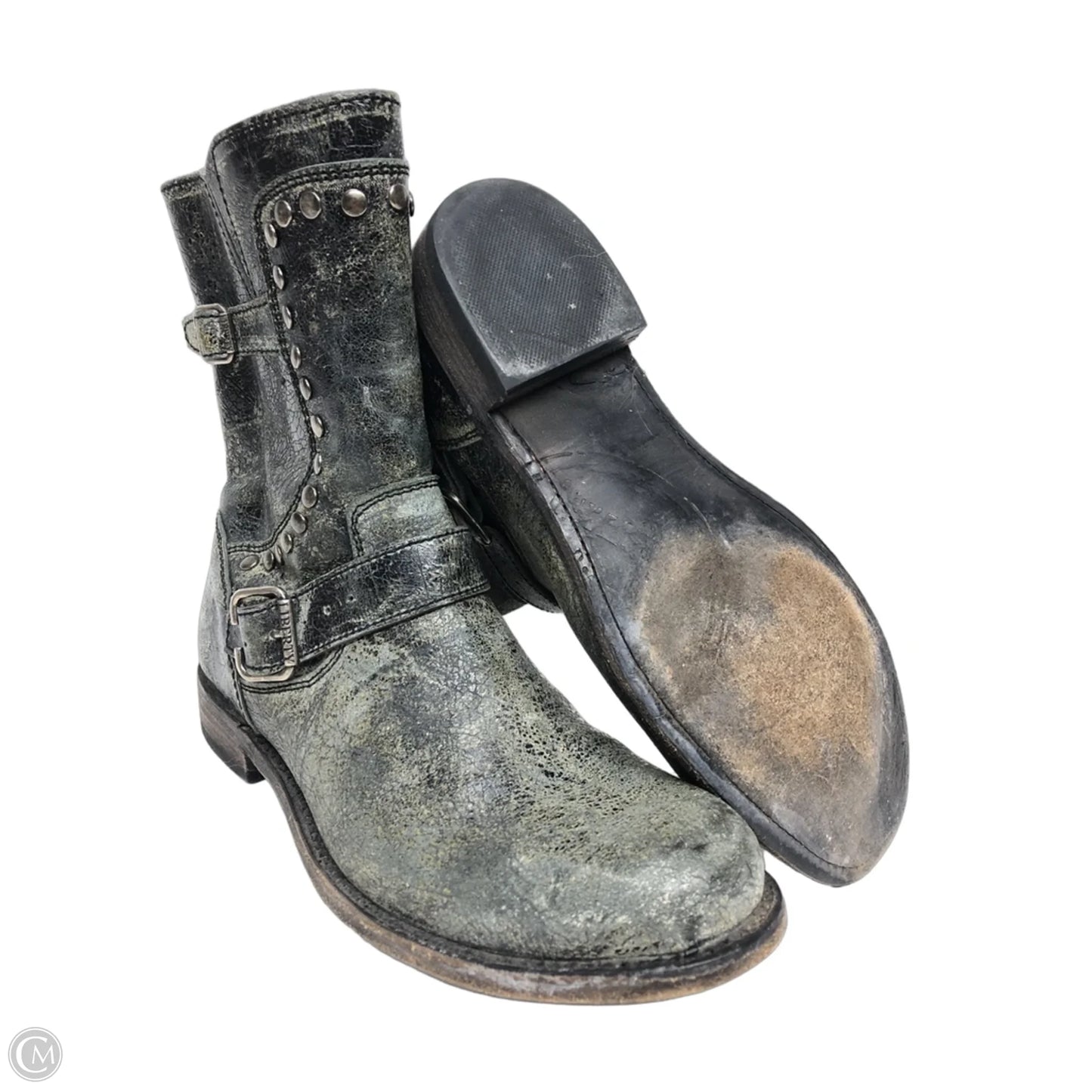 Boots Leather By Cma In Black, Size: 8