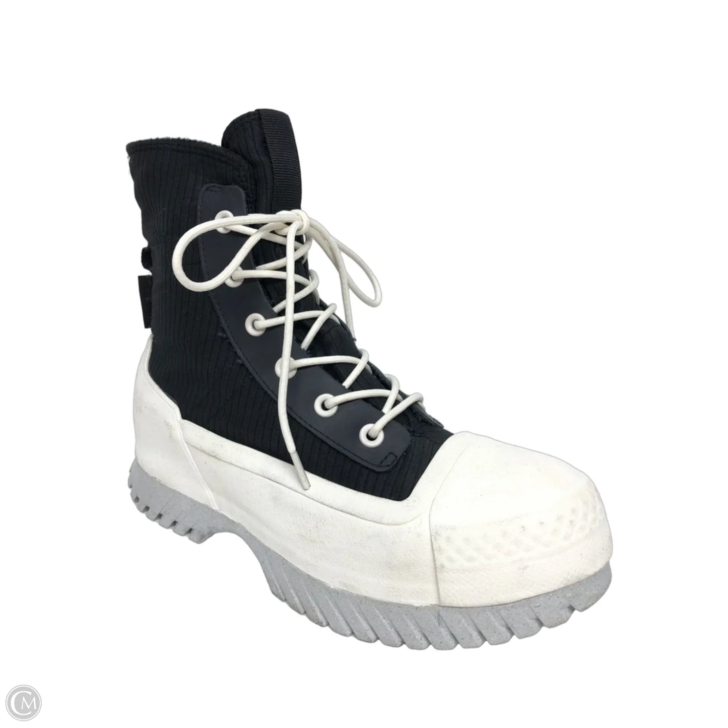 Shoes Sneakers Platform By Converse In Black & White, Size: 8