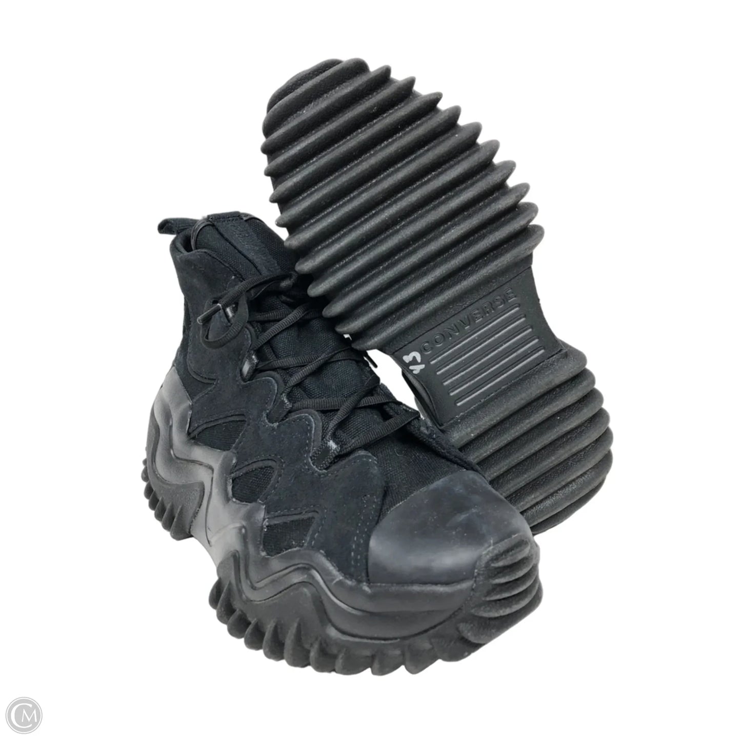 Shoes Sneakers Platform By Converse In Black, Size: 8.5
