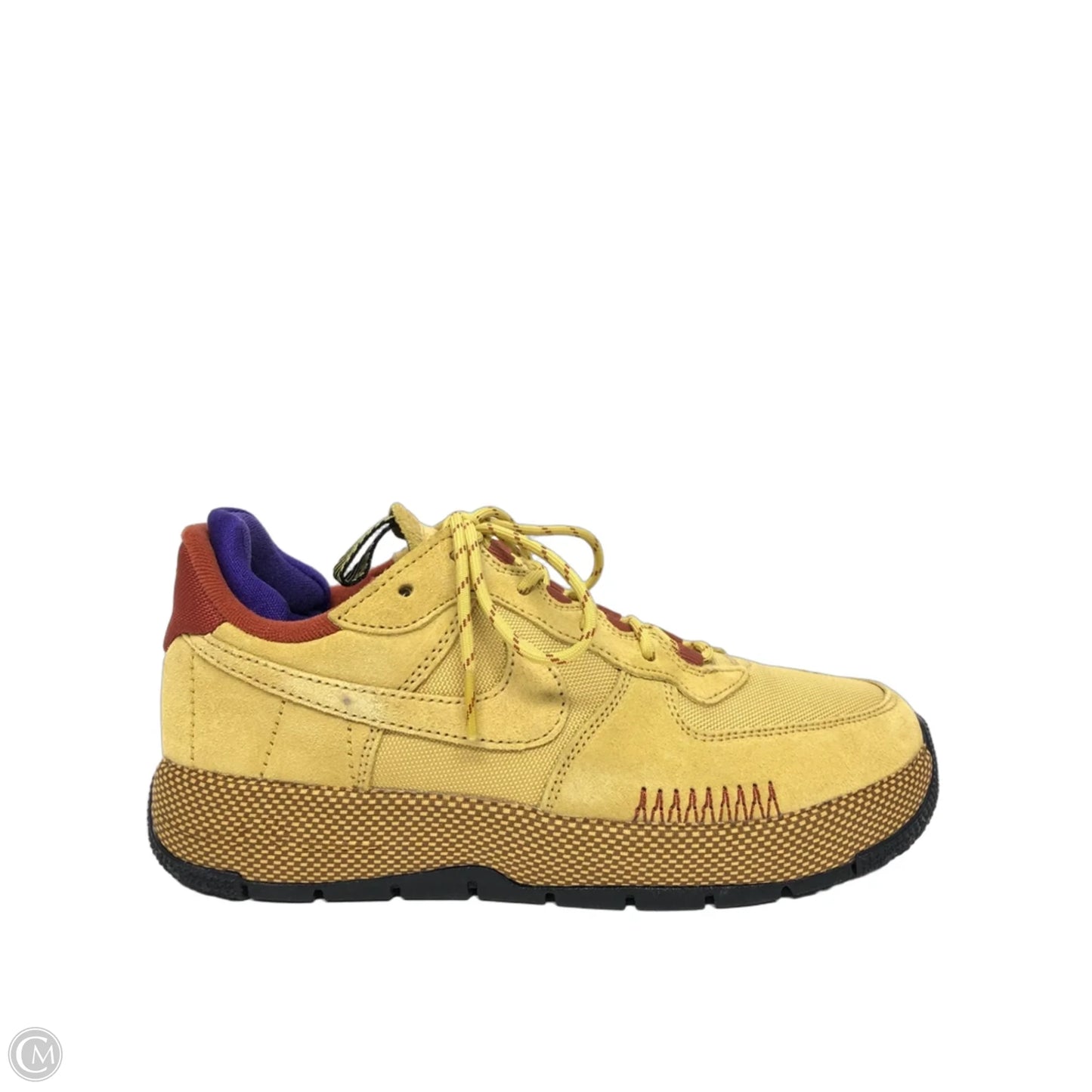 Shoes Sneakers By Nike In Yellow, Size: 8.5
