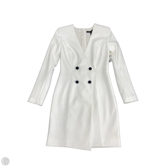 Dress Work By White House Black Market In White, Size: 0