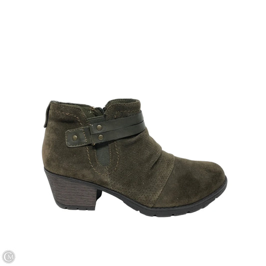Boots Ankle Heels By Earth Origins In Green, Size: 9
