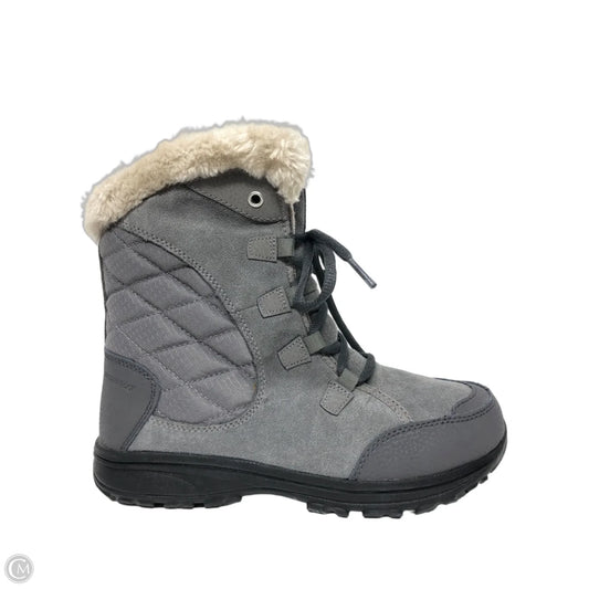 Boots Ankle Flats By Columbia In Grey, Size: 5