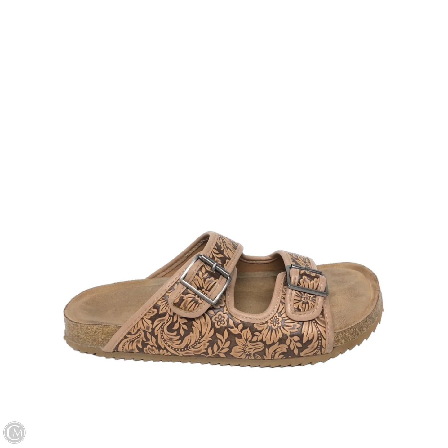Sandals Flats By Cmf In Brown, Size: 11