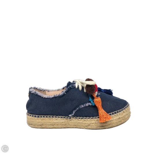 Shoes Designer By Kate Spade In Blue, Size: 7.5