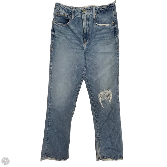 Jeans Boyfriend By Good American In Blue Denim, Size: 10