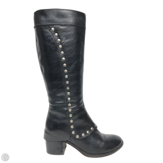 Boots Knee Heels By Kork Ease In Black, Size: 8