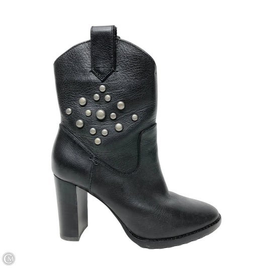 Boots Ankle Heels By Lauren By Ralph Lauren In Black, Size: 5.5
