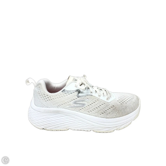 Shoes Athletic By Skechers In White, Size: 5.5