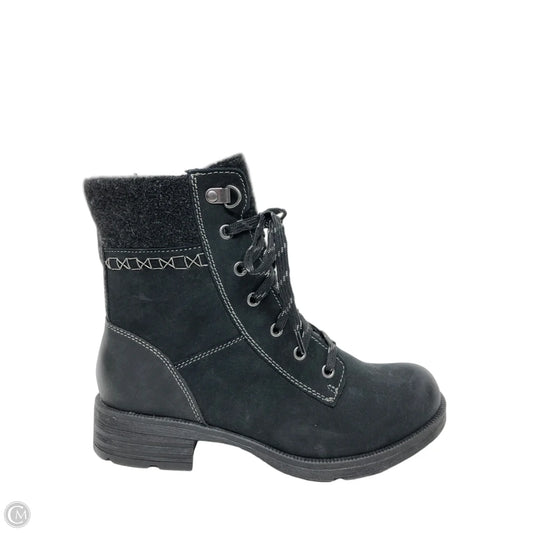 Boots Ankle Heels By Earth Origins In Black, Size: 8.5