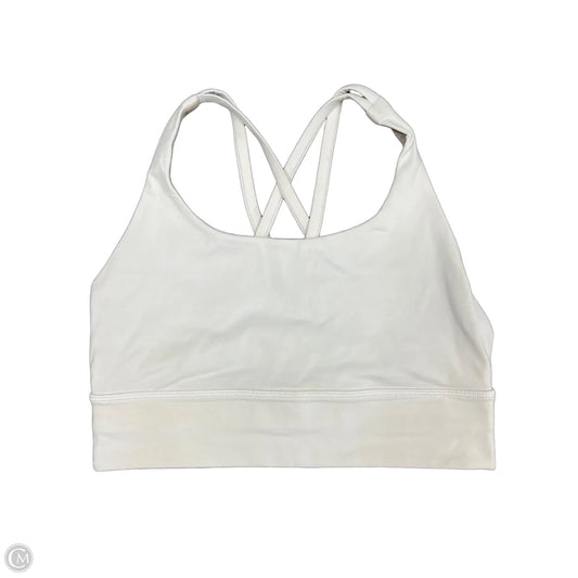 Athletic Bra By Lululemon In White, Size: 6