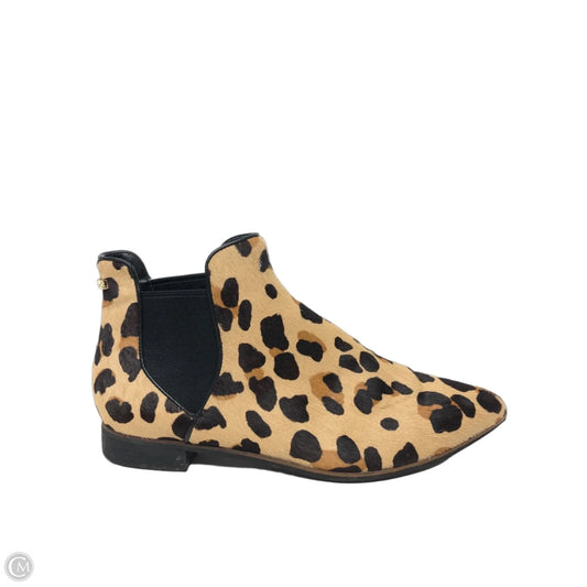 Boots Ankle Heels By Cole-haan In Animal Print, Size: 8.5