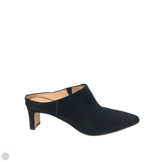 Shoes Heels Kitten By Cmc In Black, Size: 9