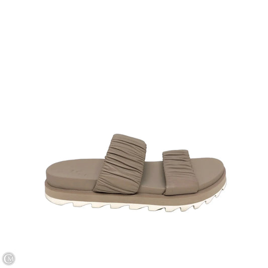 Sandals Flats By Sorel In Taupe, Size: 9