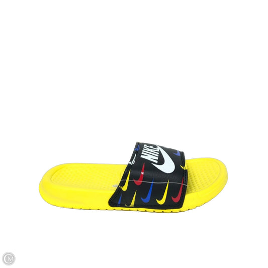Sandals Sport By Nike In Yellow, Size: 8.5