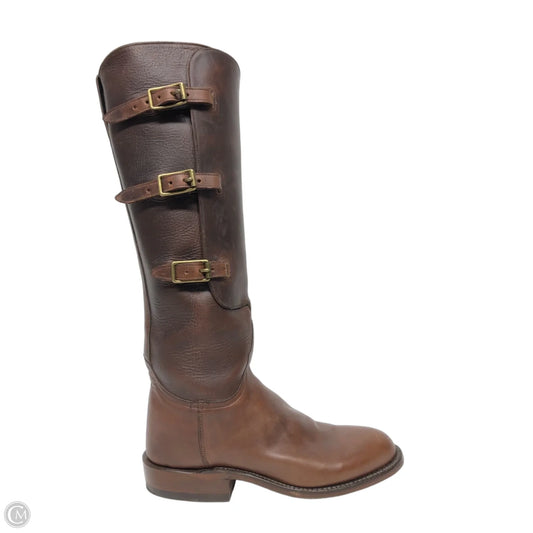 Boots Knee Flats By Lucchese In Brown, Size: 6
